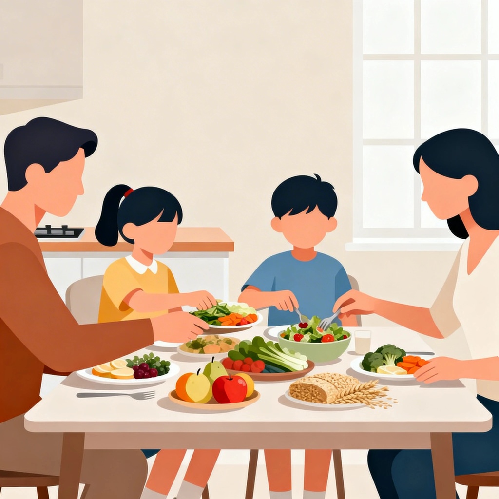 Jak wprowadzić zdrowe nawyki żywieniowe w rodzinie